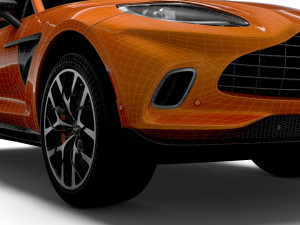 aston martin dbx north america 2021 3D 模型