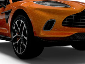 aston martin dbx north america 2021 3D Model