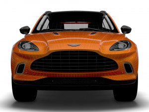 aston martin dbx north america 2021 3D 模型