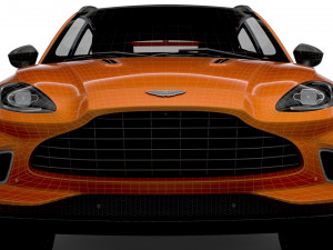 aston martin dbx north america 2021 3D 模型