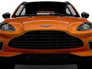 aston martin dbx north america 2021 3D Model