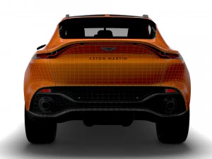aston martin dbx north america 2021 3D Model