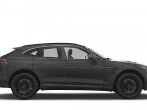 aston martin dbx q mondiale 2021 Modello 3D