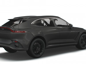 aston martin dbx q worldwide 2021 3D Model