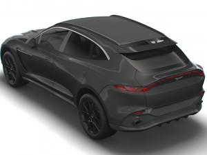 aston martin dbx q worldwide 2021 3D Model