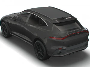 aston martin dbx q mondiale 2021 Modello 3D