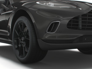 aston martin dbx q worldwide 2021 3D Model