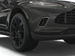 aston martin dbx q mondiale 2021 Modello 3D