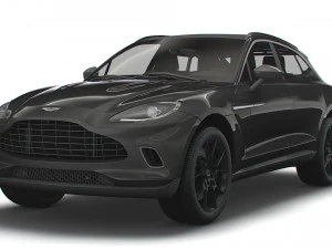 aston martin dbx q mondiale 2021 Modello 3D