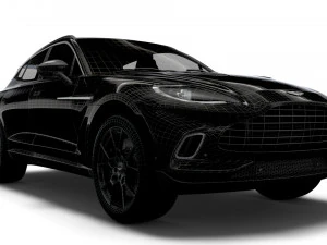 aston martin dbx q mondiale 2021 Modello 3D