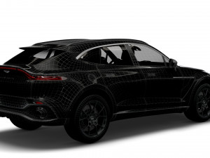 aston martin dbx q worldwide 2021 3D Model
