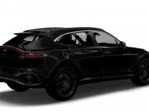 aston martin dbx q mondiale 2021 Modello 3D