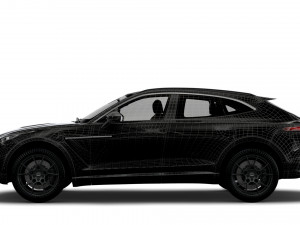 aston martin dbx q worldwide 2021 3D Model