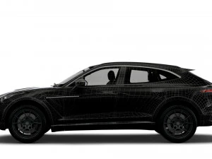 aston martin dbx q mondiale 2021 Modello 3D