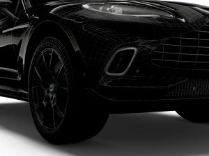 aston martin dbx q mondiale 2021 Modello 3D
