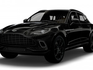 aston martin dbx q worldwide 2021 3D Model