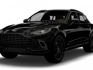 aston martin dbx q mondiale 2021 Modello 3D