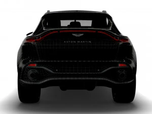 aston martin dbx q mondiale 2021 Modello 3D