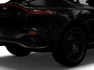 aston martin dbx q mondiale 2021 Modello 3D
