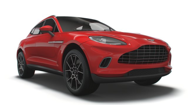 aston martin dbx worldwide 2021 Model 3D .c4d .max .obj .3ds .fbx .stl .blend 