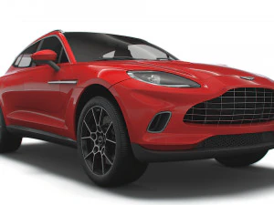 aston martin dbx mondiale 2021 Modello 3D