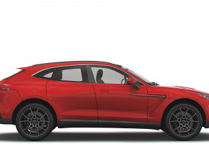 aston martin dbx worldwide 2021 Model 3D