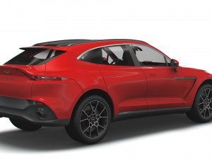 aston martin dbx worldwide 2021 Model 3D