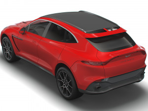 aston martin dbx worldwide 2021 Model 3D