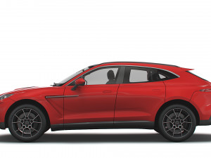 aston martin dbx worldwide 2021 Model 3D