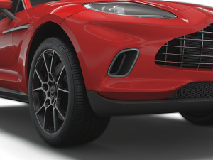 aston martin dbx worldwide 2021 Model 3D