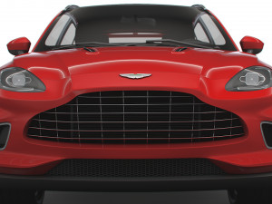 aston martin dbx worldwide 2021 Model 3D