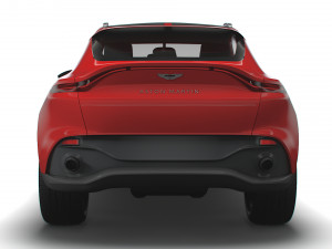 aston martin dbx worldwide 2021 Model 3D