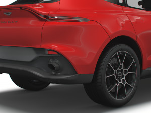 aston martin dbx worldwide 2021 Model 3D