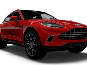 aston martin dbx worldwide 2021 Model 3D