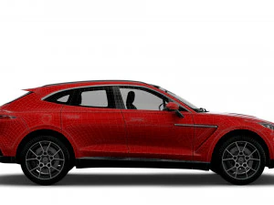 aston martin dbx по всему миру 2021 3D Модель