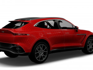 aston martin dbx worldwide 2021 Model 3D