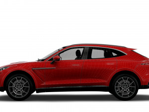 aston martin dbx worldwide 2021 Model 3D