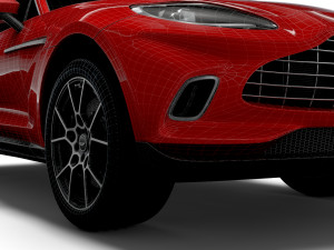 aston martin dbx worldwide 2021 Model 3D