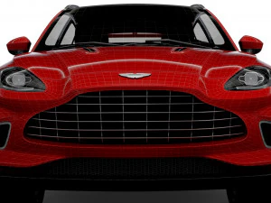 aston martin dbx по всему миру 2021 3D Модель