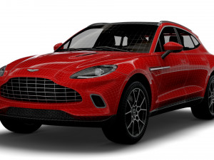 aston martin dbx worldwide 2021 Model 3D