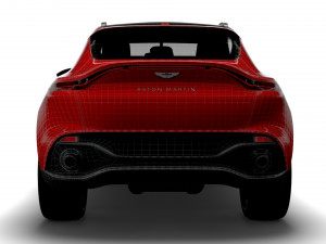 aston martin dbx worldwide 2021 Model 3D
