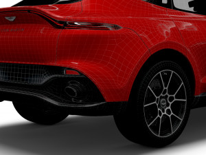 aston martin dbx worldwide 2021 Model 3D