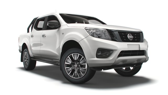 nissan navara tekna doublecab uk-spec 2020 Modelo 3D .c4d .max .obj .3ds .fbx .stl .blend 