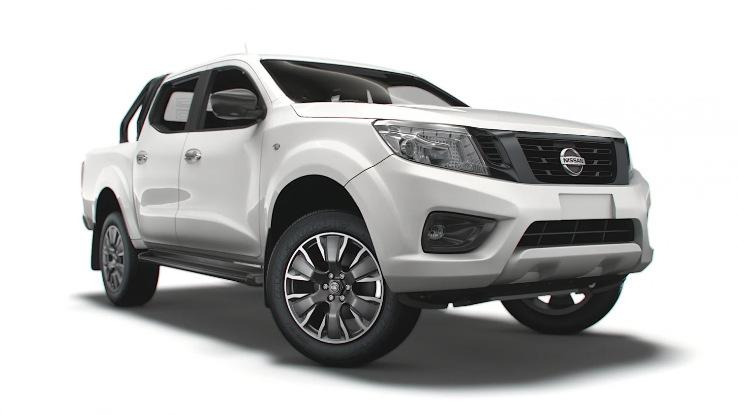 nissan navara tekna doublecab uk-spec 2020 3D Model .c4d .max .obj .3ds .fbx .stl .blend 