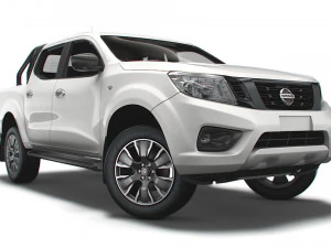 nissan navara tekna doublecab uk-spec 2020 Modello 3D