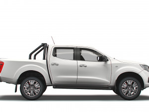 nissan navara tekna doublecab uk-spec 2020 Modelo 3D