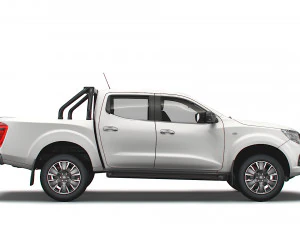 nissan navara tekna doublecab uk-spec 2020 3D Model