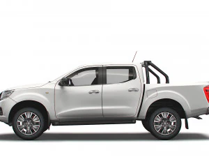 nissan navara tekna doublecab uk-spec 2020 3D Model