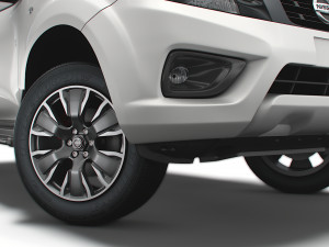 nissan navara tekna doublecab uk-spec 2020 Modelo 3D