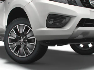 nissan navara tekna doublecab uk-spec 2020 3D Model